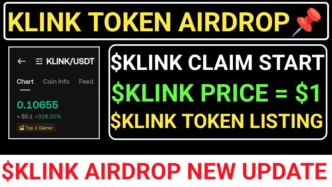 📢KLINK TOKEN AIRDROP🔗$KLINK TOKEN CLAIM START✅ ALLOCATION CHECKER🔴$KLINK PRICE =$1😱जाएगा 