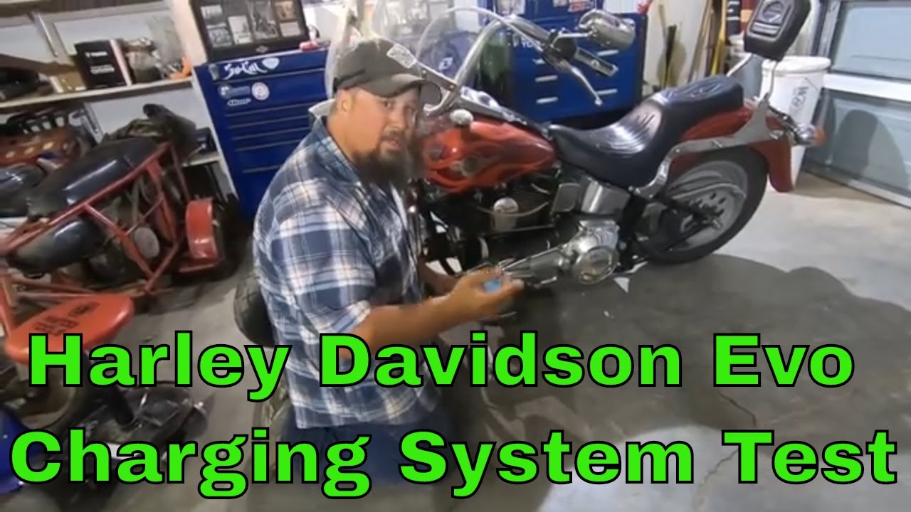 Тест статора и регулятора напряжения Harley Davidson Evo: тестирование системы зарядки Harley Dav...