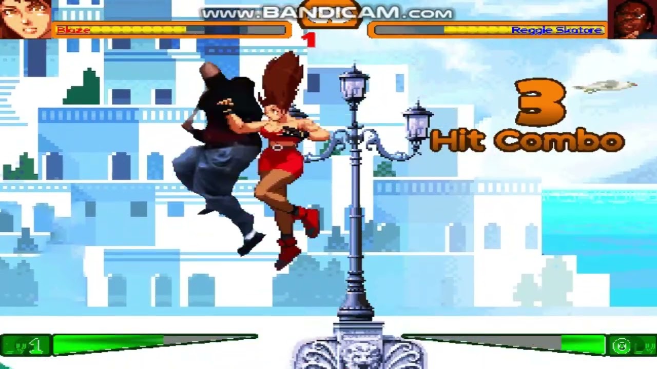 MG026 MUGEN - Blaze Fielding #5 vs. Reggie Skatore (MelvanaInChains, AI Patched)