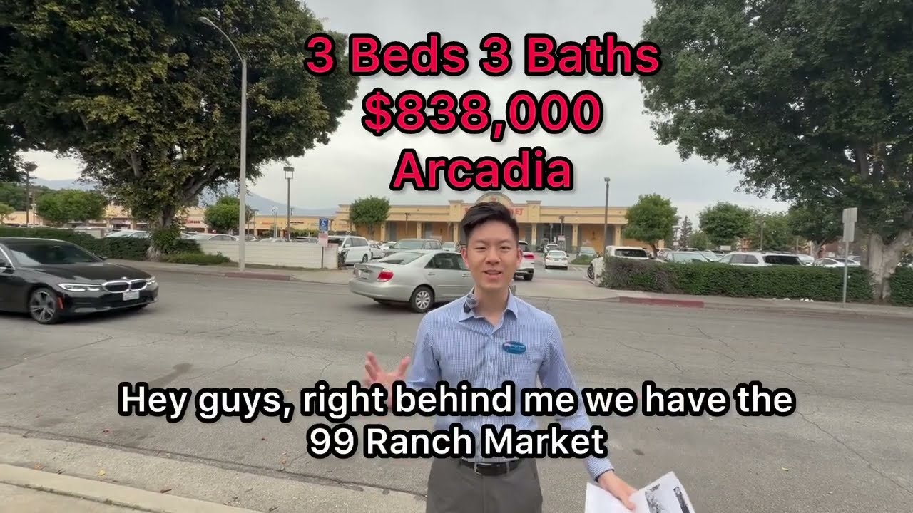 New Listing Arcadia Townhouse $838,000