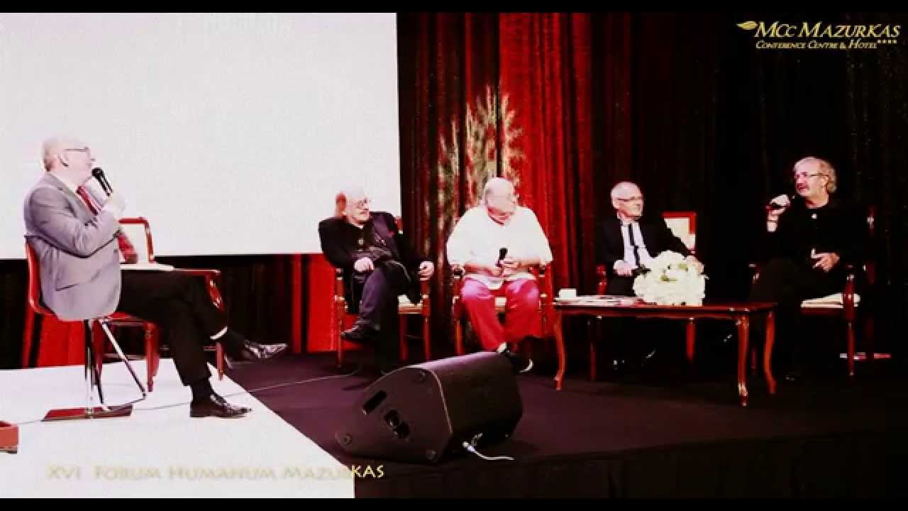 XVI Forum Humanum Mazurkas - dyskusja A.Bartkowskiego z bardami-Daukszewicz,Klawe,Kleyff,Mamcarz