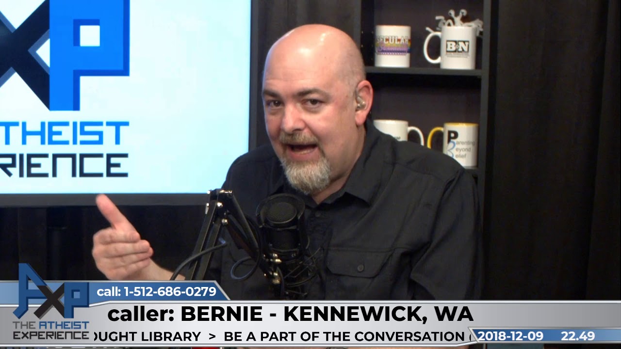 Fossils & Rocks Prove God | Bernie - WA | Atheist Experience 22.49 with Matt Dillahunty & Don Baker