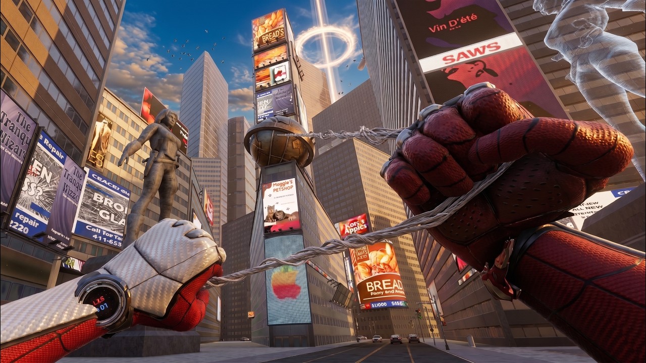 Spider-Man Multiplayer in VR is INSANELY FUN