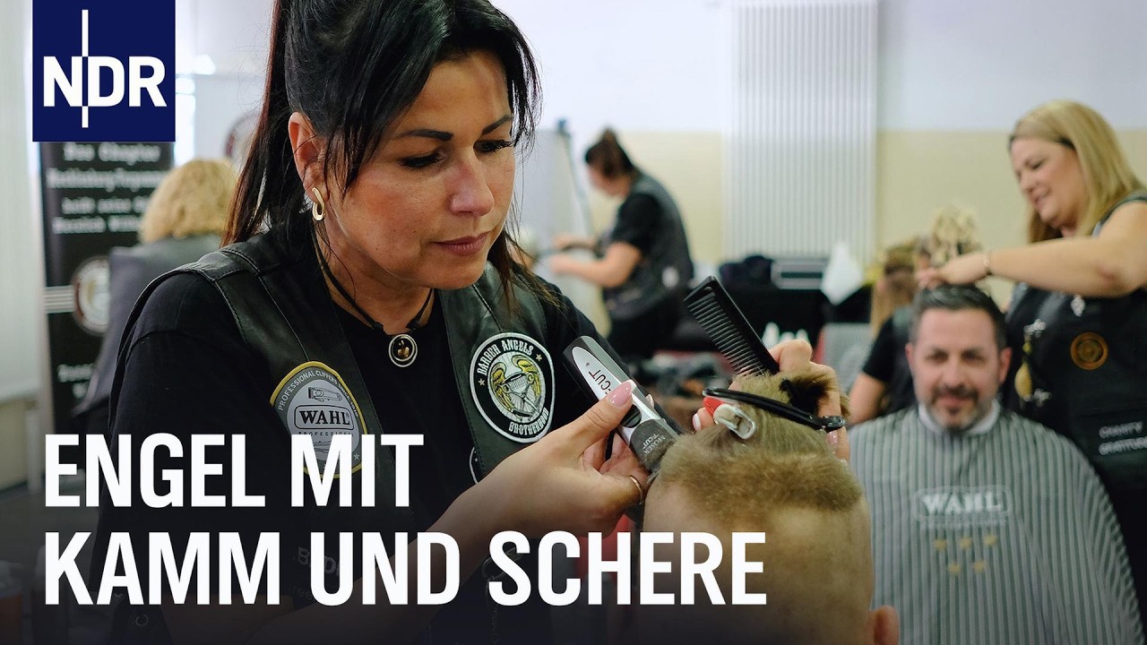 Gratis Haarschnitte bei den Barber Angels | Die Nordreportage | NDR Doku