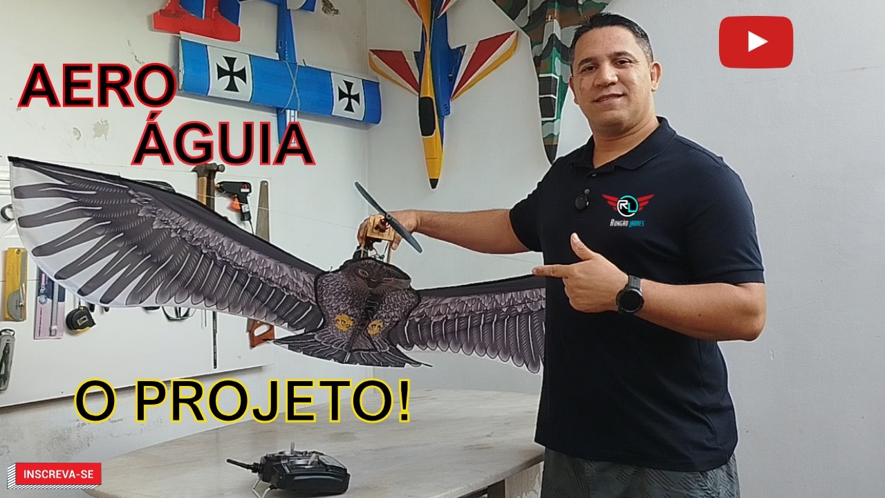 TRANSFORMEI UMA PIPA EM UM  AVIÃO!! COMO TRANSFORMAR UMA PIPA EM AEROMODELO RC