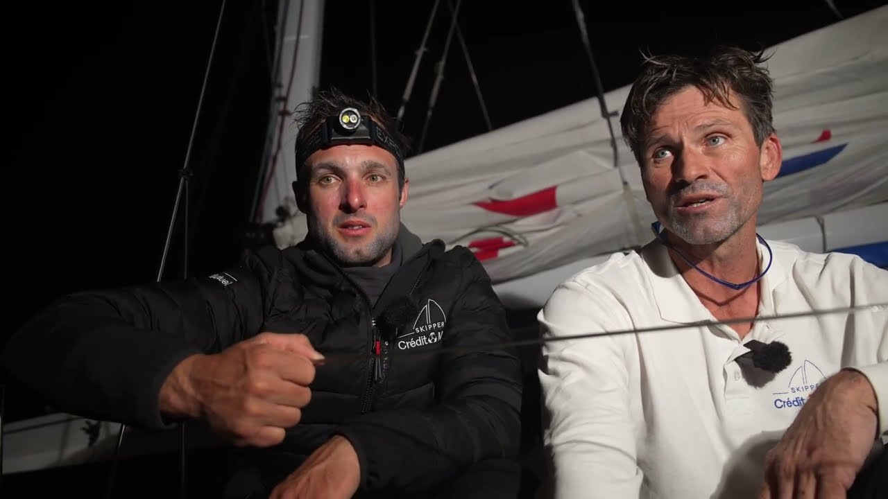 Arrivées Belgium Ocean Racing - Curium et Crédit Mutuel à Valparaiso - 4ème étape