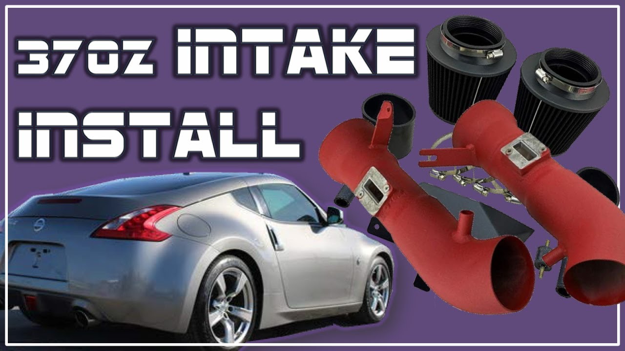 Nissan 370z Short Ram Cold Air Intake Install