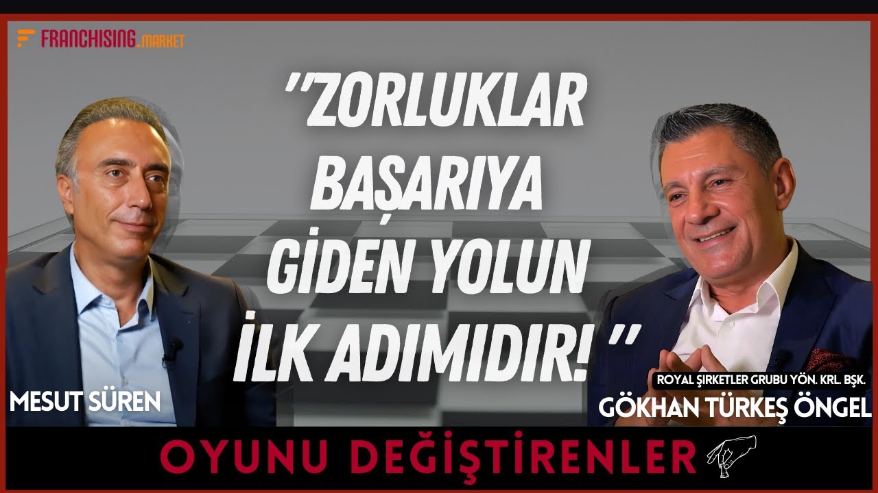 Zorluklar Başarıya Giden Yolun İlk Adımıdır! Gökhan Türkeş Öngel Mesut Süren'e  Konuk Oldu.