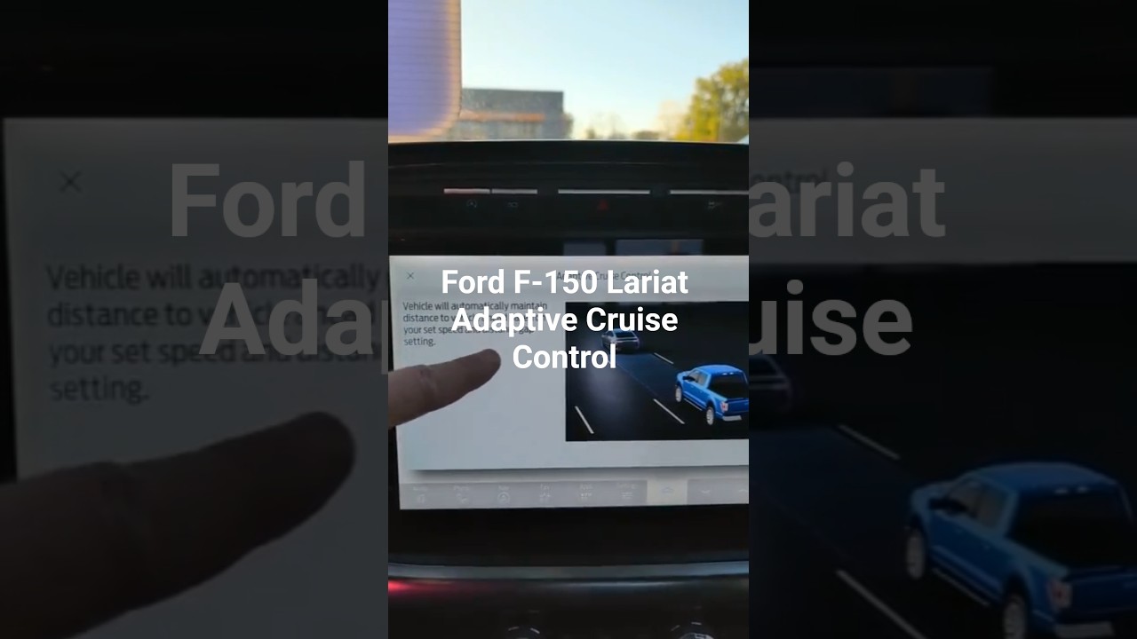 Адаптивный круиз-контроль Ford F-150 Lariat 2021 года 