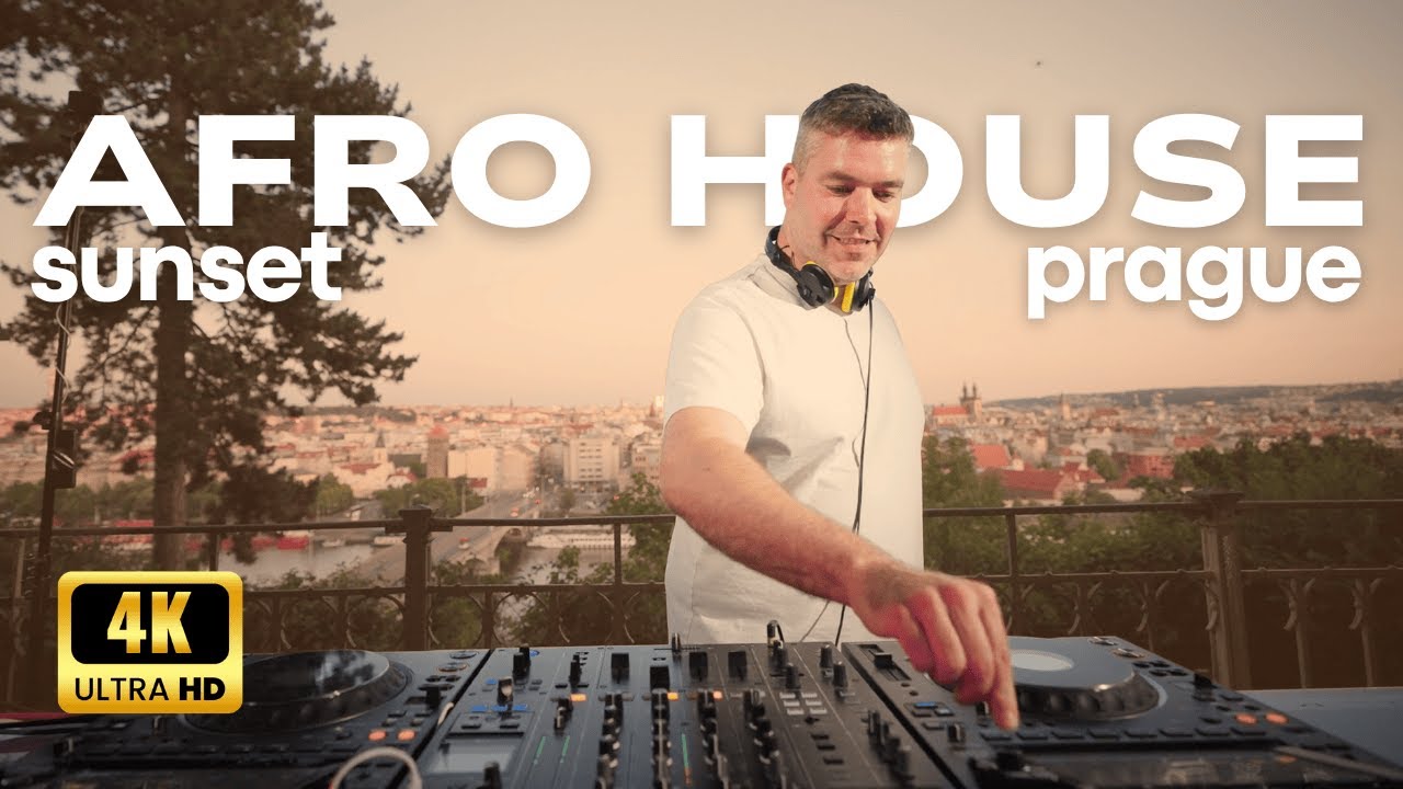Prague Sunset | Afro House DJ Set ft. Padé, Agoria 🌇 Best Sunset in Prague [4K]