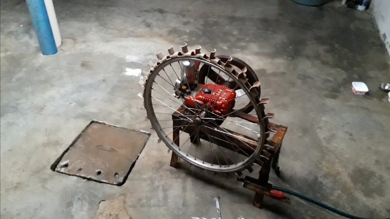 RODA D'ÁGUA CASEIRA PARA BOMBA DE LAVA-JATO!!! (ÓTIMA IDEIA)