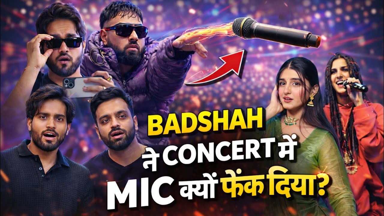 Badshah Ne Concert Me Mic Kyun Fenka ?😳 |Live Concert Vlog|@PAYALGAMING @badshahlive #stepwithrohit 