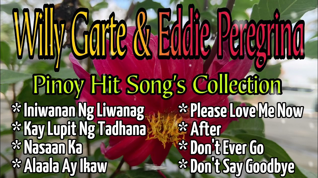 Pinoy Hit Song's, Willy Garte and Eddie Peregrina Song's - Cover By: FM Adventures