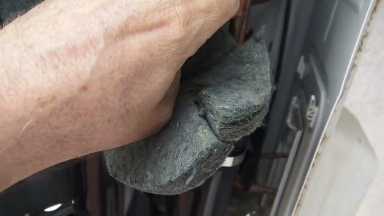 Quitar ruido unidad exterior aire acondicionado