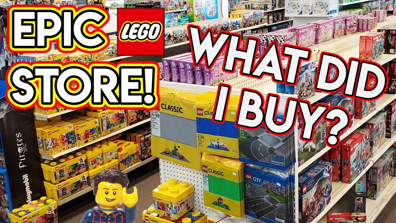 Epic LEGO Store! What did I Buy?