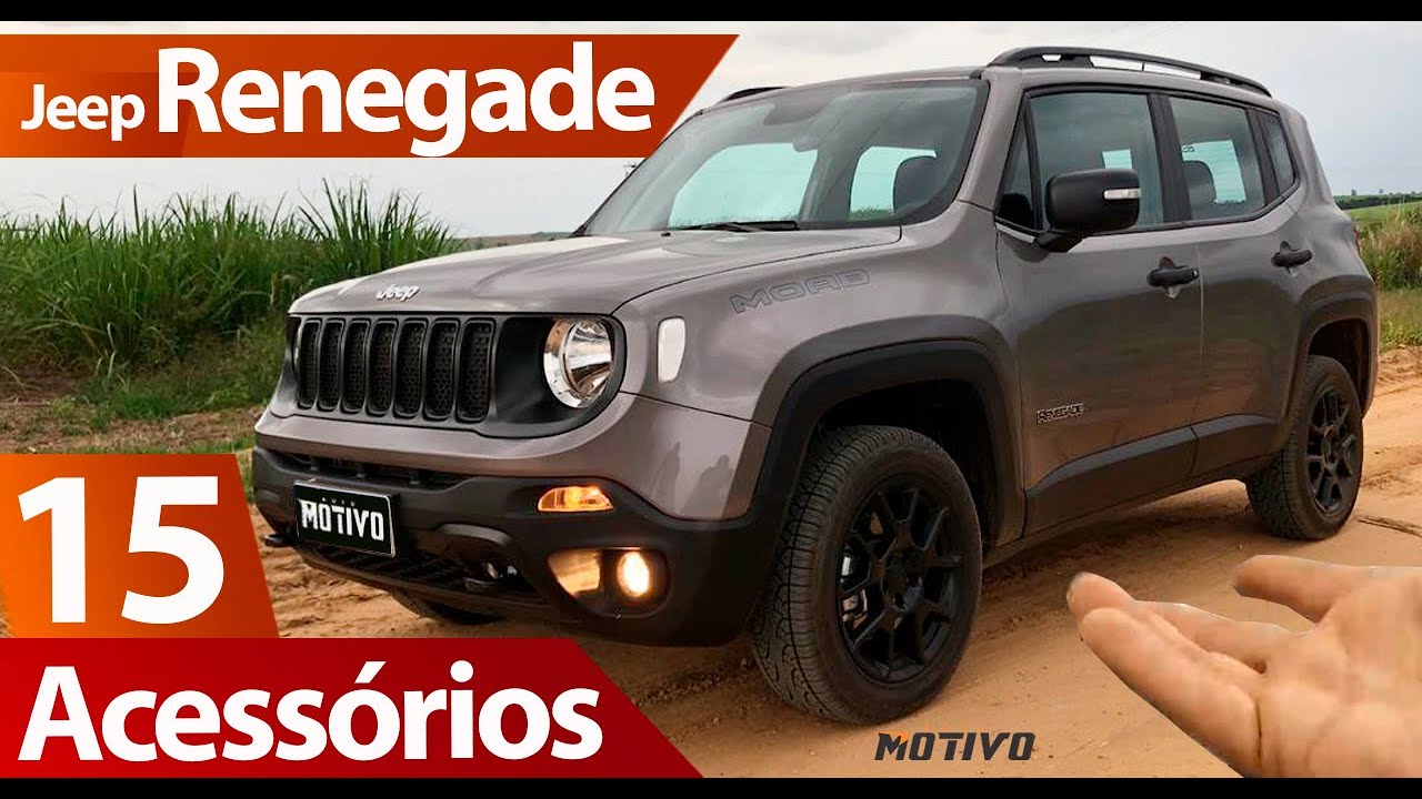 15 Acessórios indispensáveis para o Jeep Renegade - como equipar