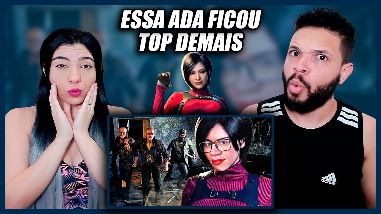 (Games EduUu) ADA CHEGOU BRABA! - Resident Evil 4 Remake (Separate Ways) (REACT)