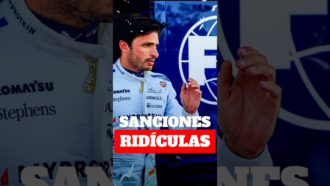 SANCIONES RID&Iacute;CULAS En La F&oacute;rmula 1 #F1 #formula1 #GPBahrein #GPBahrain #GPBarein