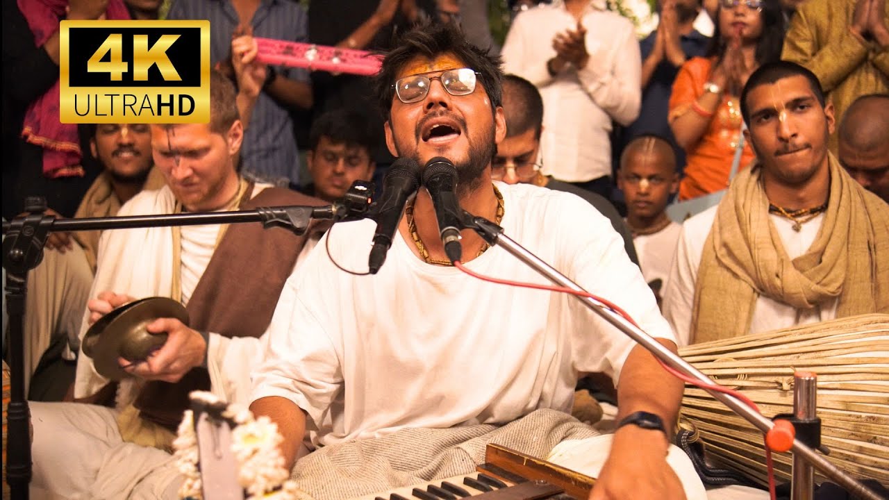 GOLOKNATH Prabhu's BEST Kirtan on ENTIRE INTERNET! 💙🎹🎧