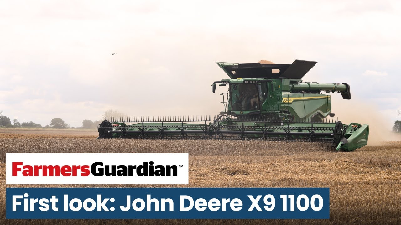 First Look: John Deere X9 1100 Combine