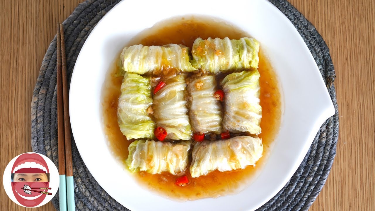Choux chinois farcis - ChinaKitchenEva