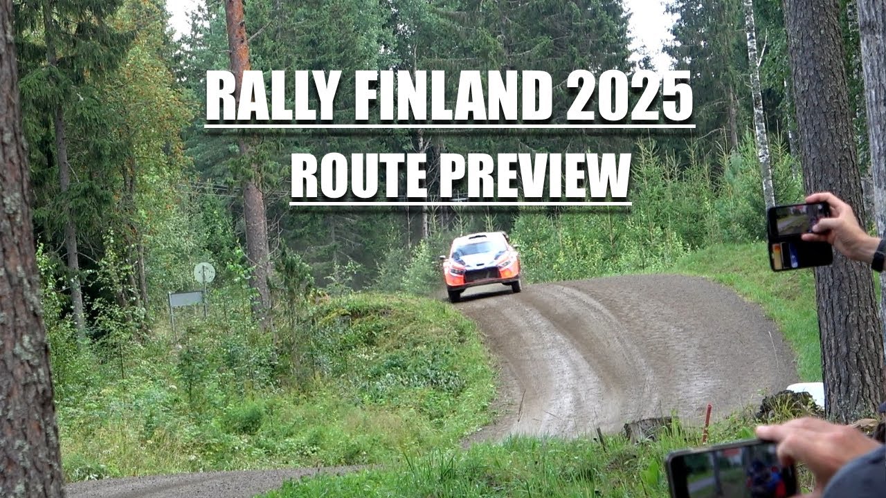 WRC Finland 2025 Route Preview