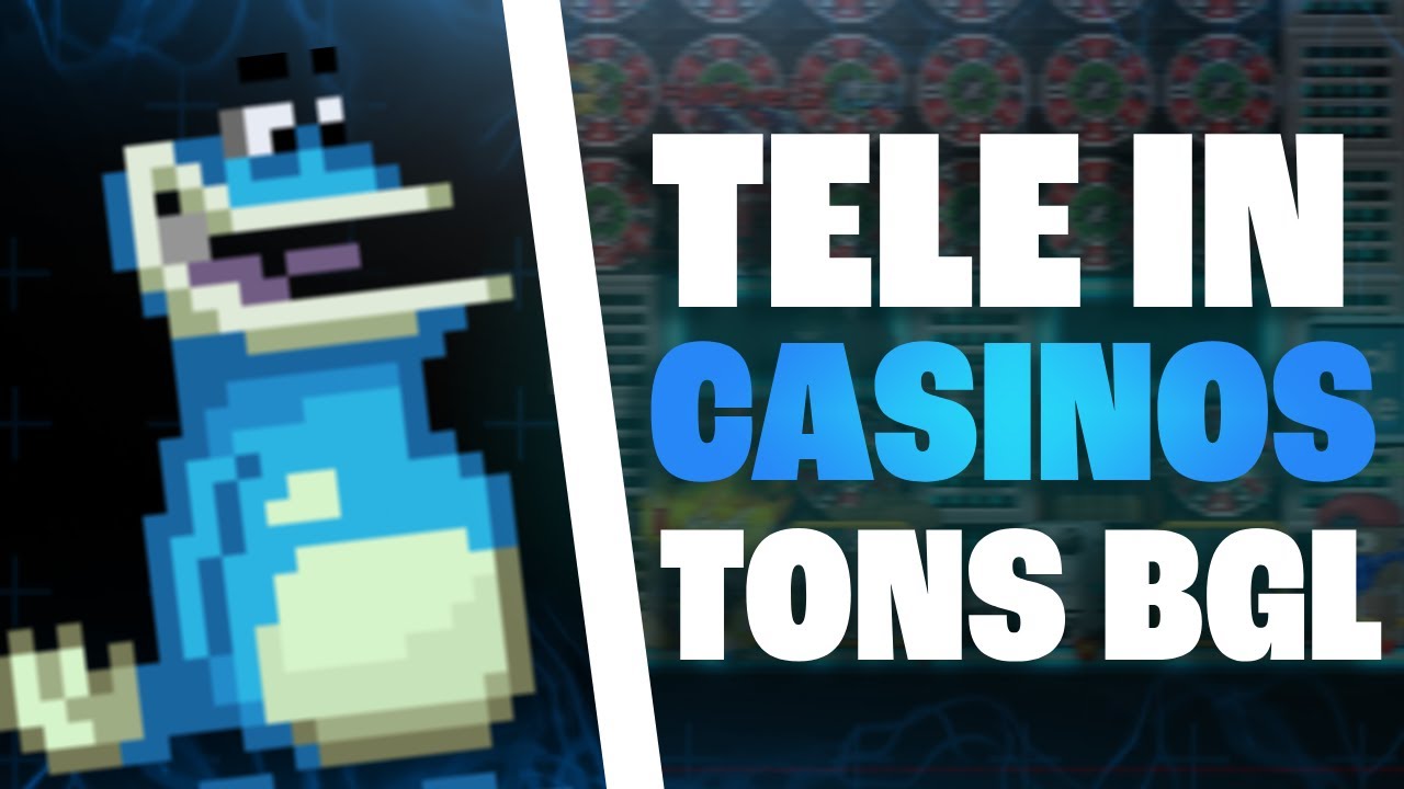 Growtopia Tele in Casinos #3 EASY RAYMAN MONEY / ft:@directhax