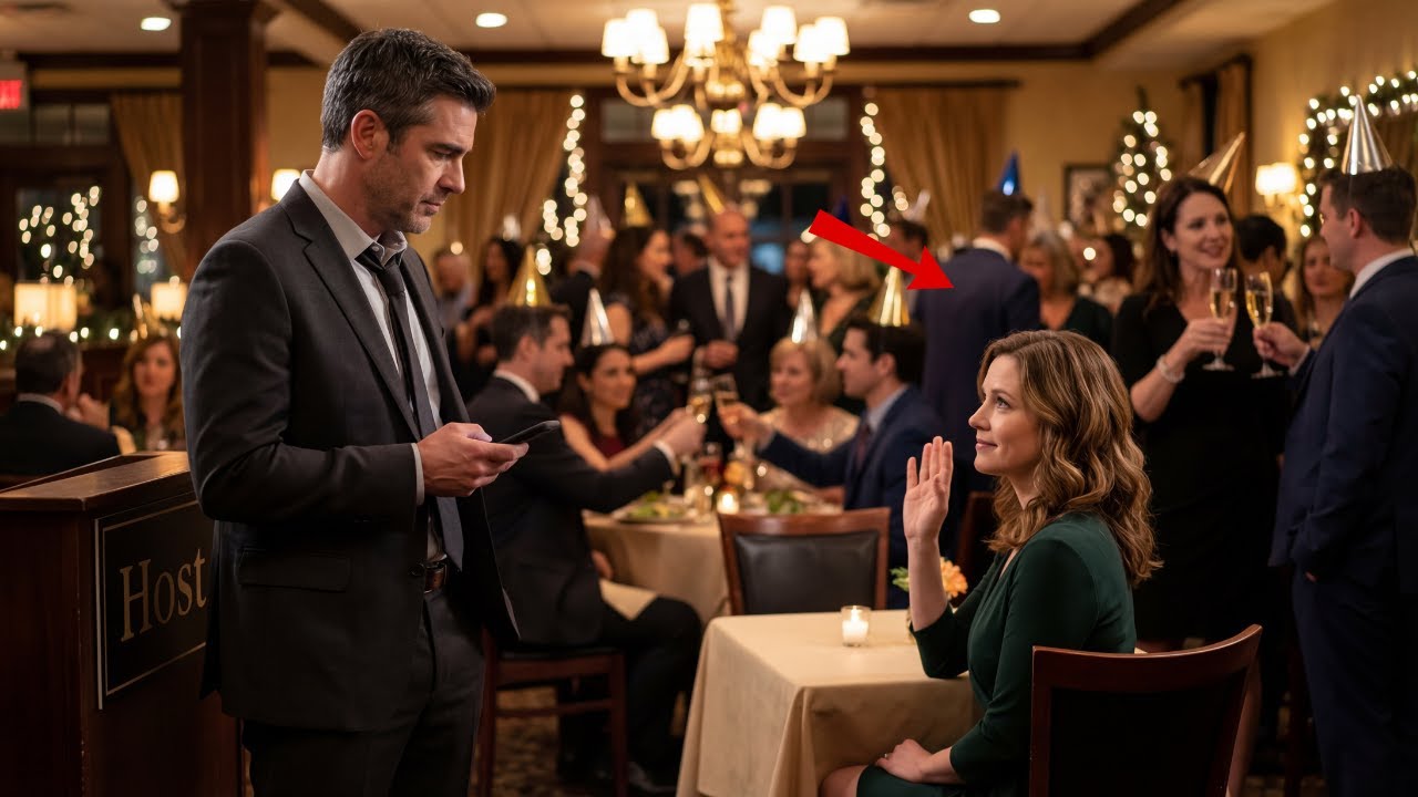 Lonely Millionaire CEO Can’t Get a Table on New Year’s Eve — Then a SINGLE MOM WAVES HIM OVER