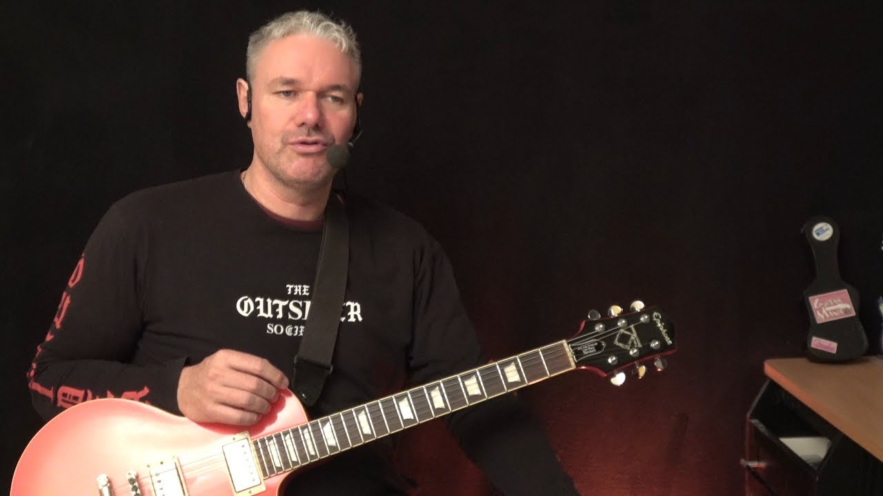 Rock N Roll Chord Licks ( Timing & Crazy Twang ) - Guitar Lesson