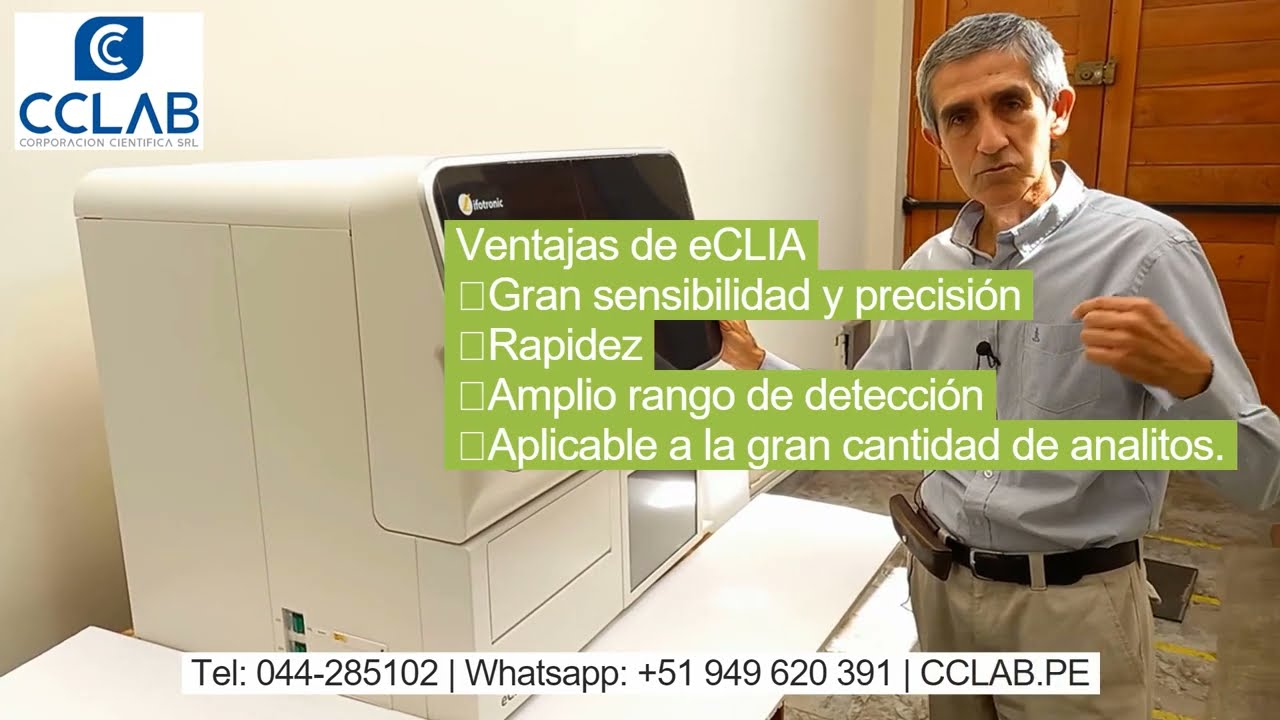 #eCL8000 eCLIA Lifotronic | Sistema de Inmunoensayos Lifotronic | Analizador ECLIA