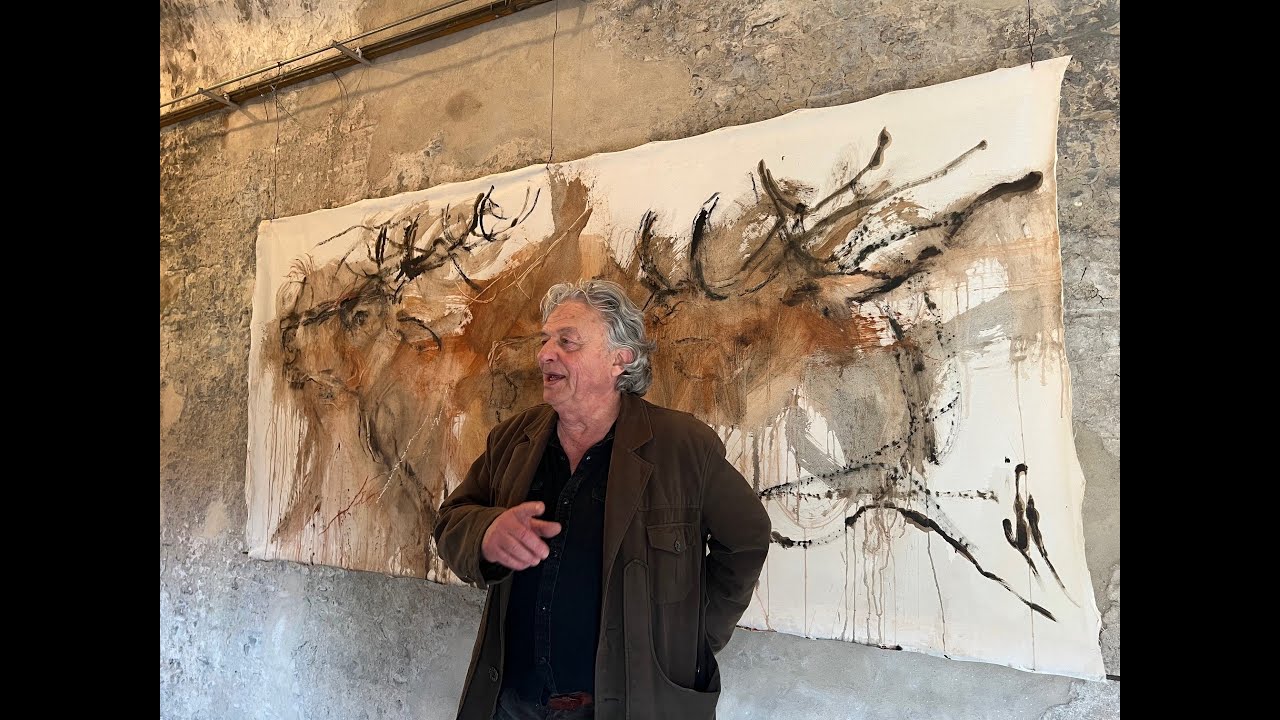 Terre Senesi per realizzare il bestiario di Carlo Romiti in mostra al Cassero