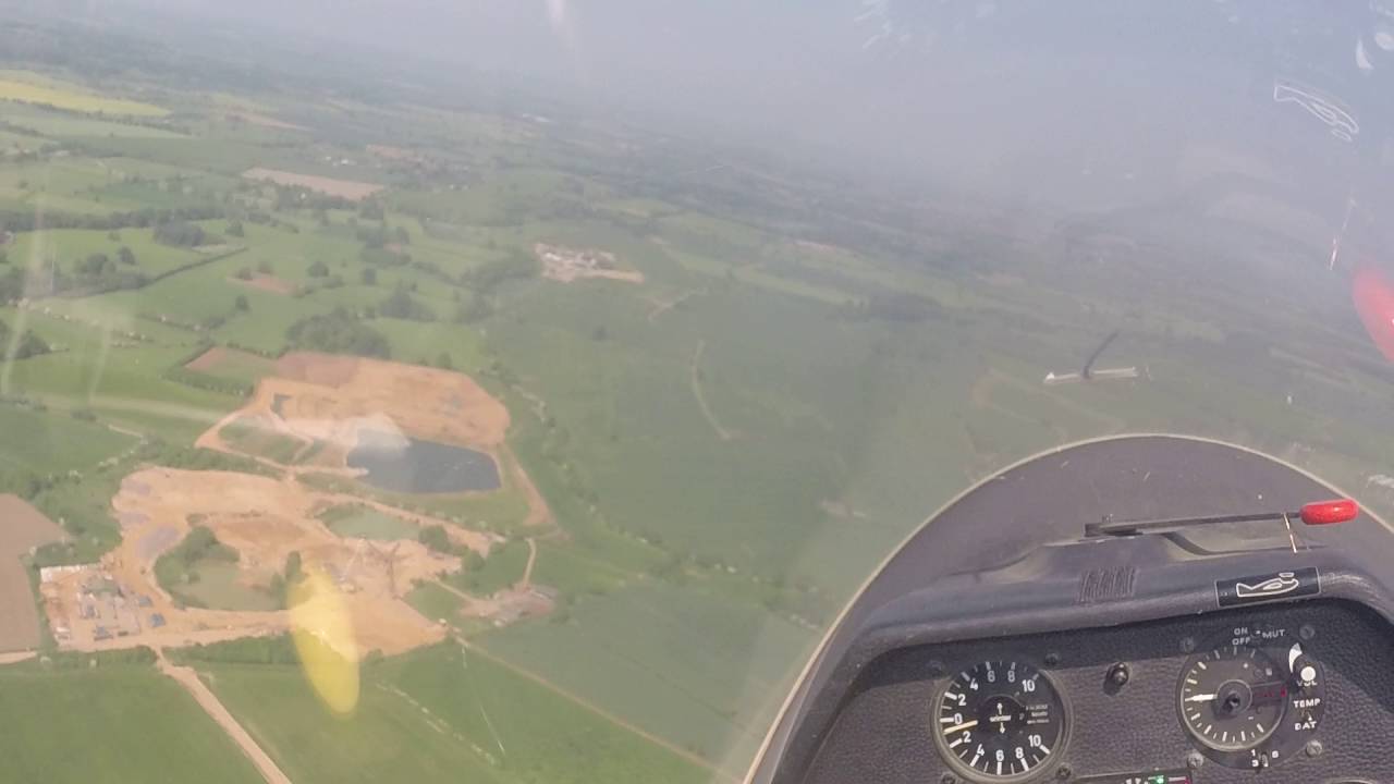 Husbands Bosworth Gliding Club - Winch Launch with John
