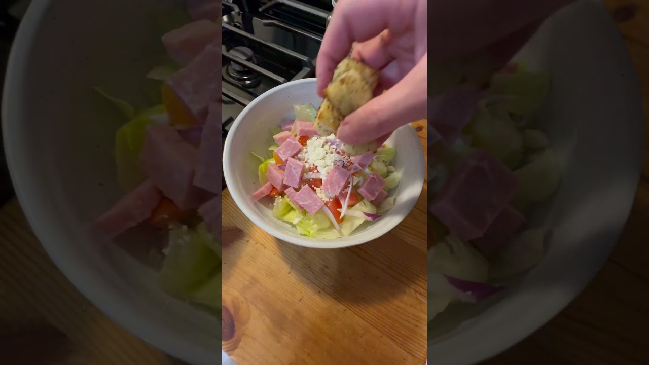 How to Make Quick Stovetop Croutons #shorts