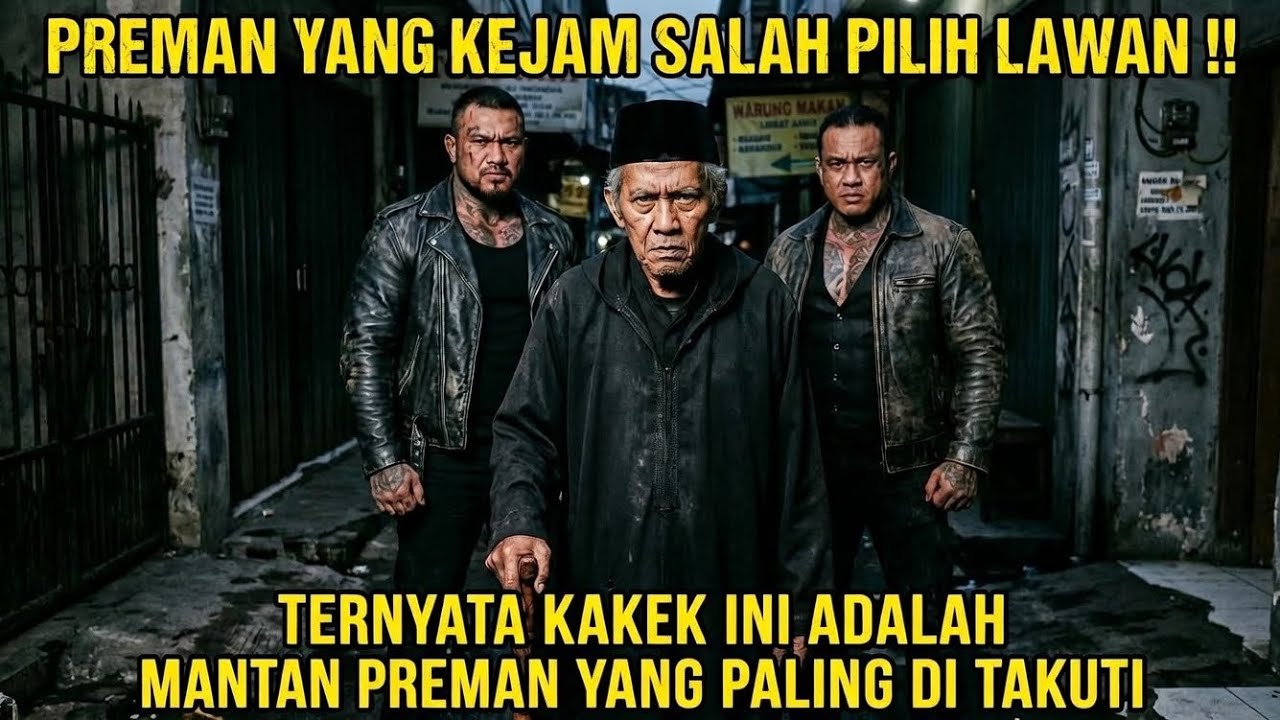 PREMAN SALAH PILIH LAWAN‼️TERNYATA KAKEK INI ADALAH MANTAN PREMAN YANG PALING DI TAKUTI