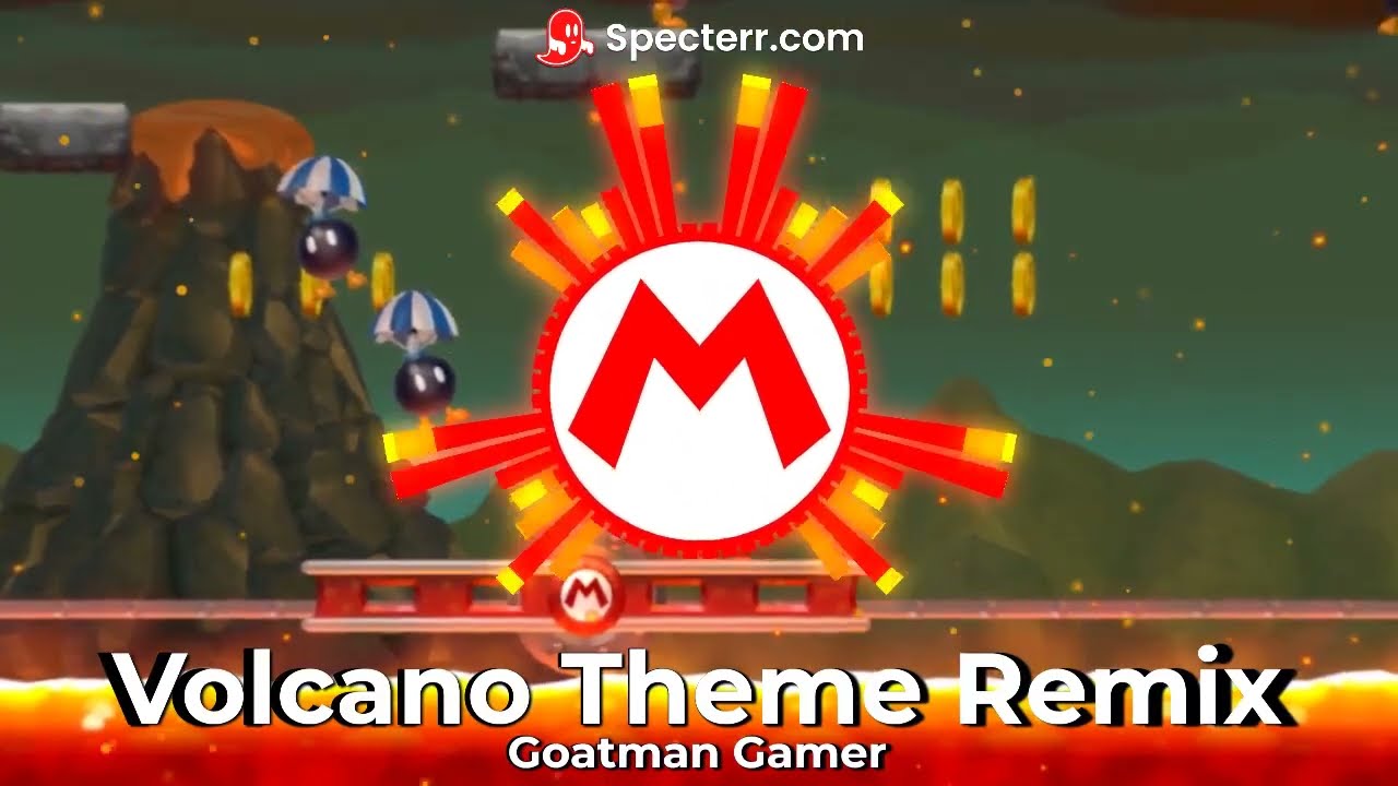 Volcano Theme Remix V3 by Goatman Gamer (From New Super Mario Bros. Wii)