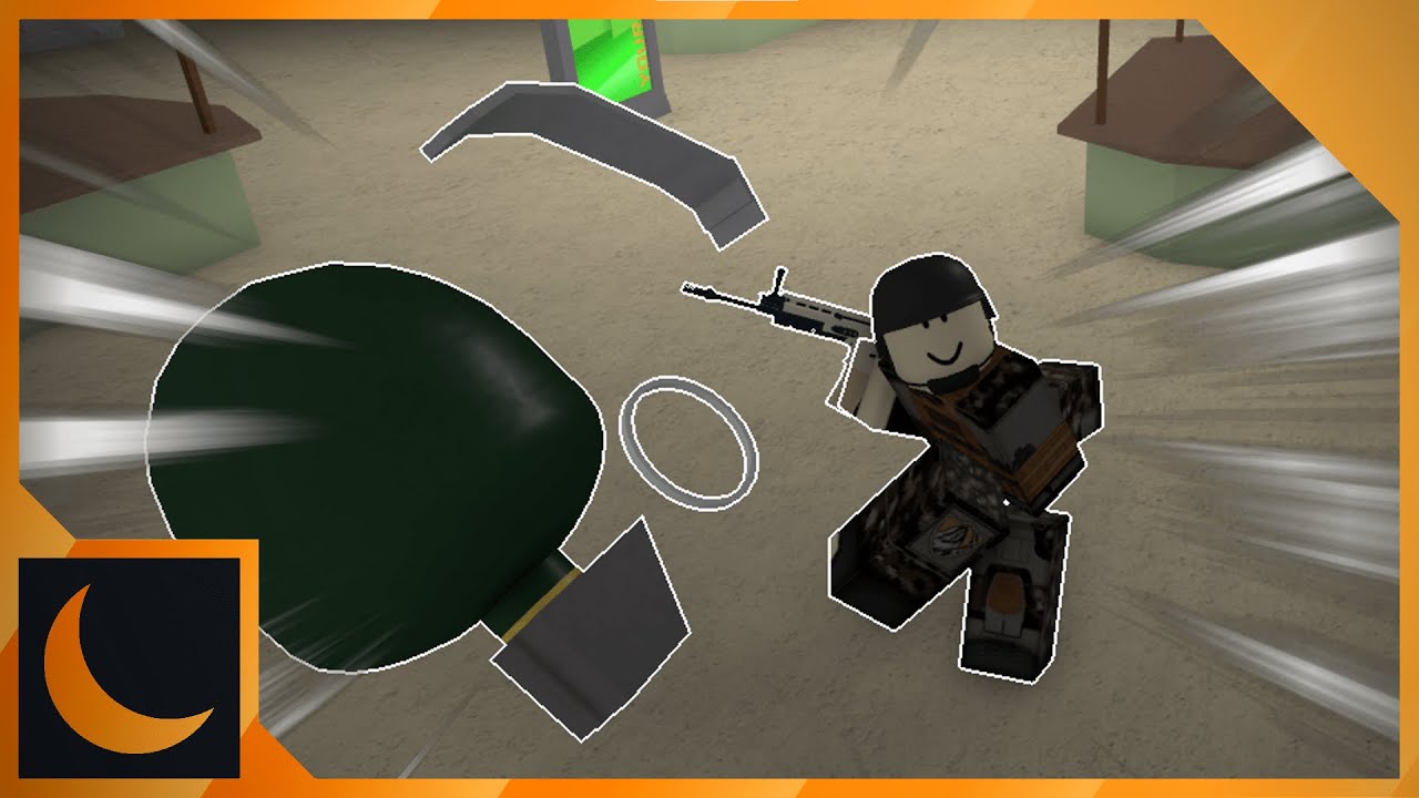 How to Cook a Grenade in phantom forces | Roblox Moon Animation