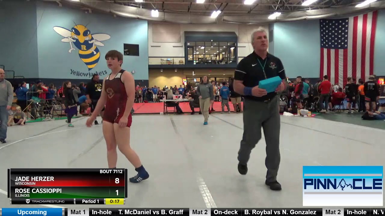Girls FS Junior-Cadet E Jade Herzer Wisconsin Vs Rose Cassioppi Illinois