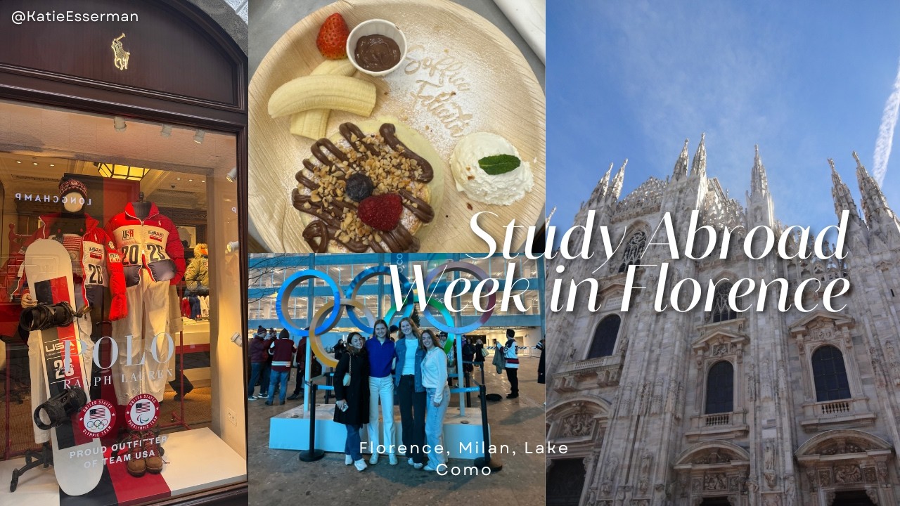 Study Abroad Week in Florence, Milan, and Lake Como