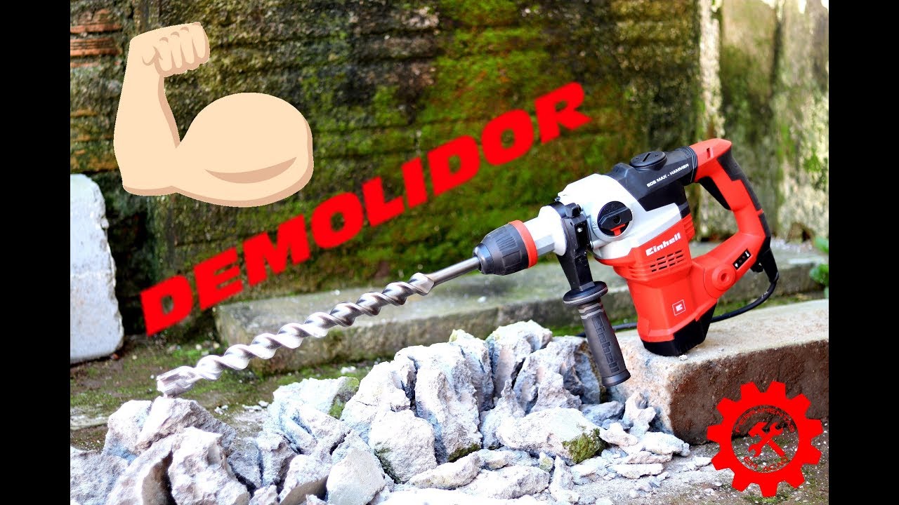 O DEMOLIDOR - Martelo Rompedor Einhell SDS-MAX TE-RH 38E