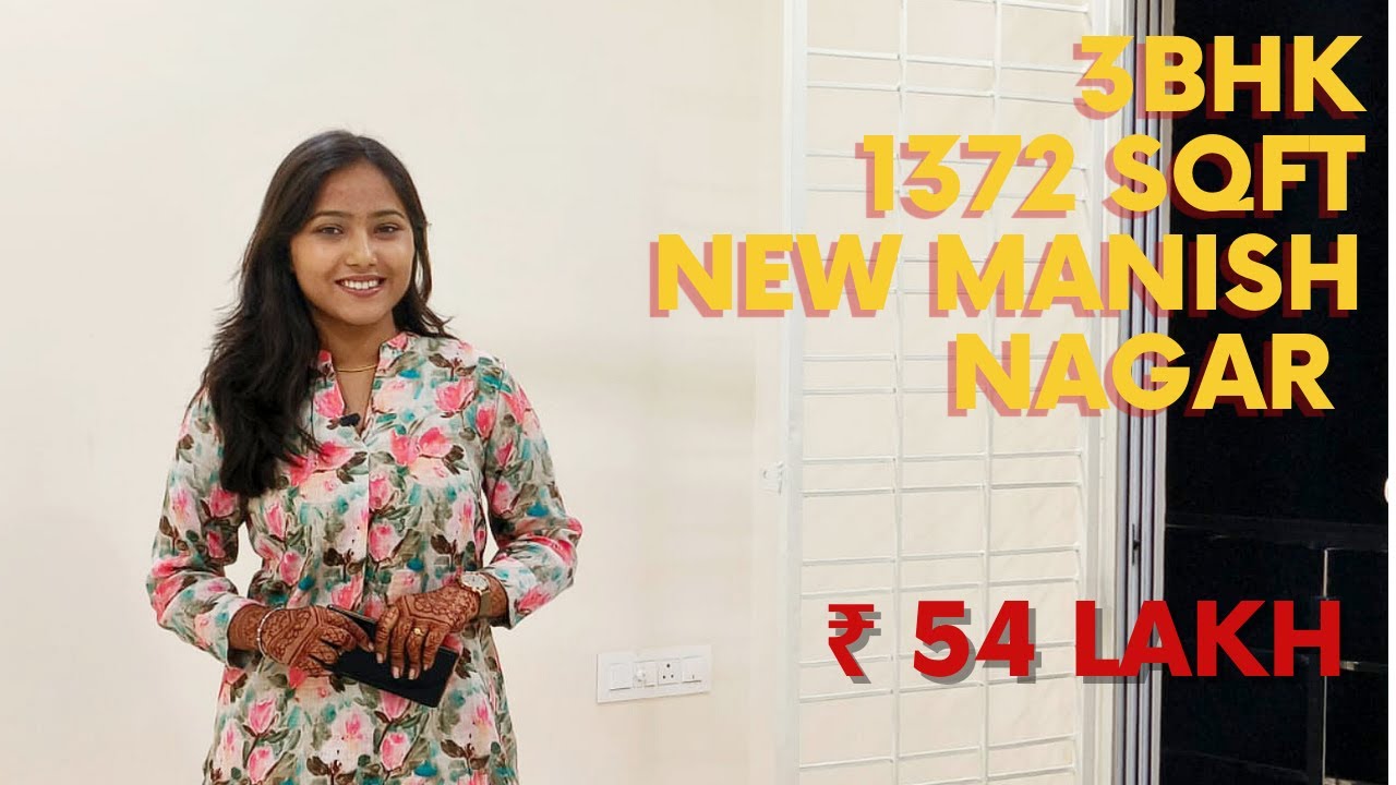 VENTILATED 3BHK FLAT FOR SALE IN NAGPUR | PERFECT FAMILY HOME
