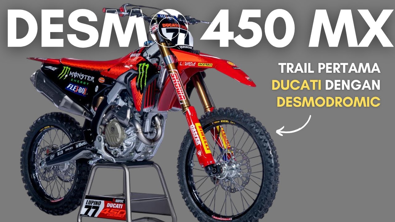 DUCATI DESMO 450 MX - PODIUM PERTAMA DI DEBUT PERTAMA 😲‼️TRAIL PALING BRINGAS DARI DUCATI 🤔⁉️