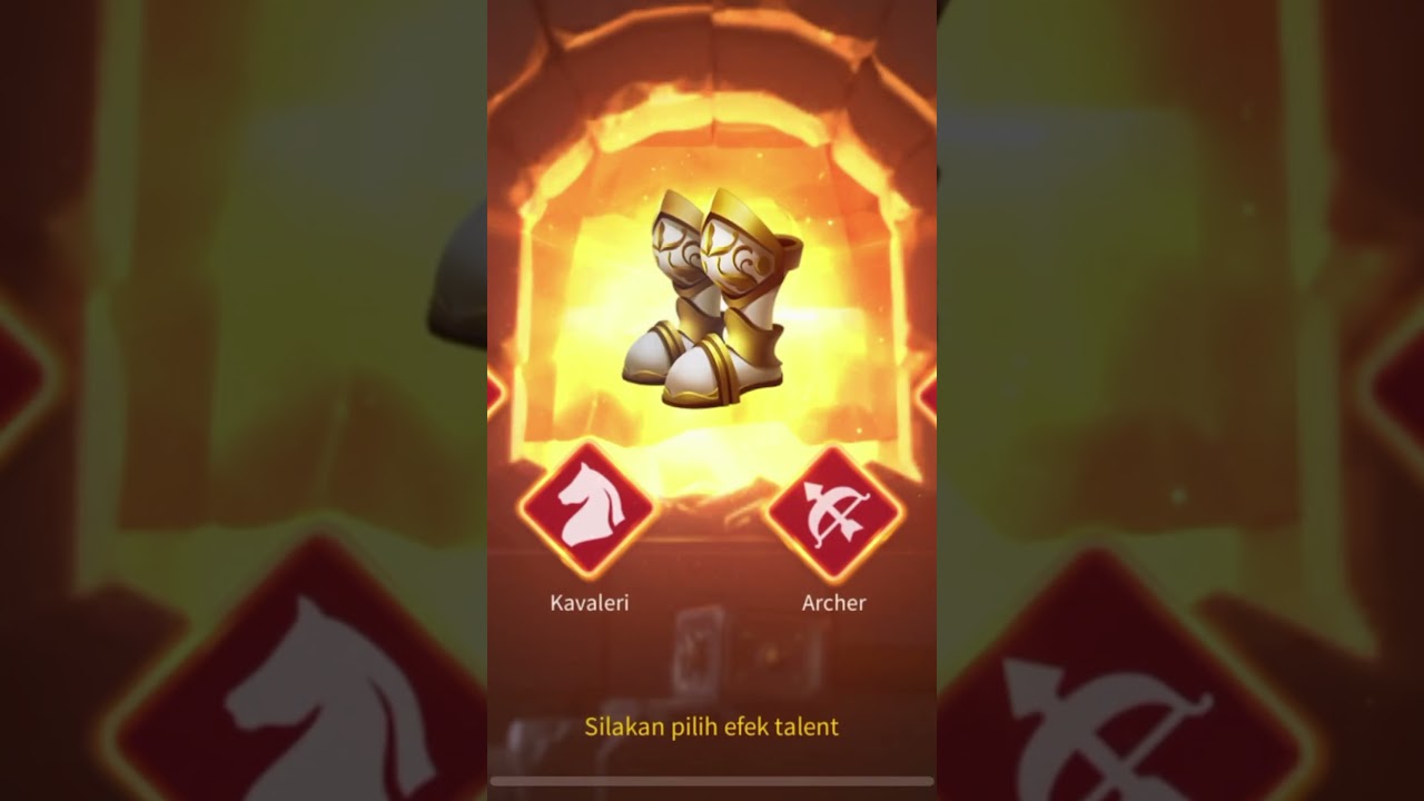 Akhirnya sepatu cavalry Spesial talent juga . #riseofkingdoms #rokindonesia