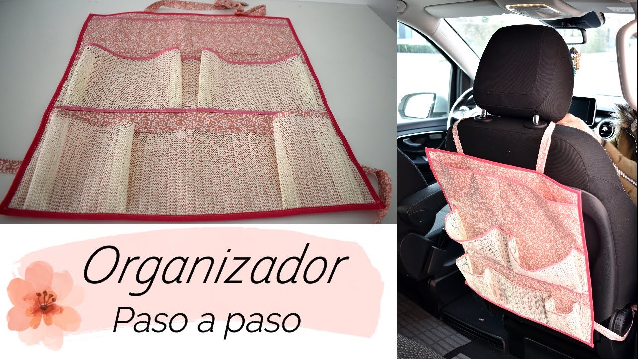 COMO HACER UN ORGANIZADOR PARA EL AUTO | Yuyi's Creations