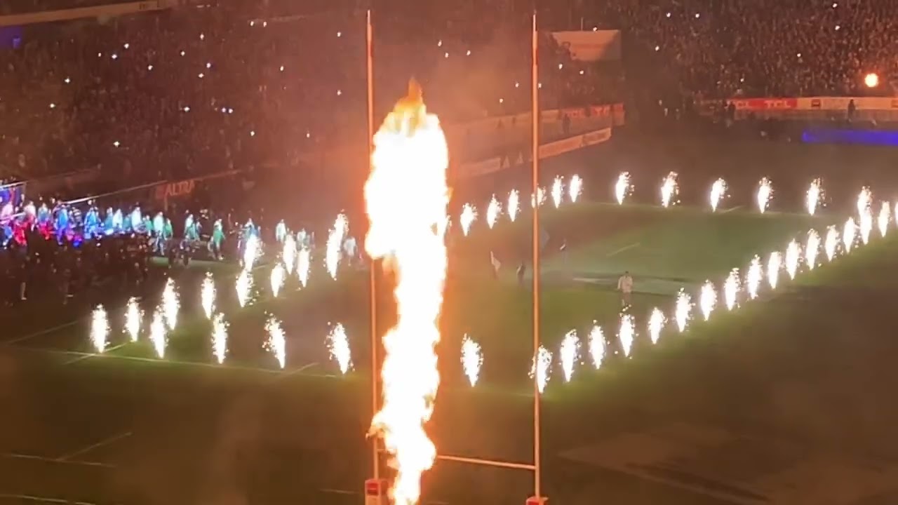 Tournoi des six Nations 2026 - Rugby - France/Irlande - Entrée des joueurs - Stade de France - Paris