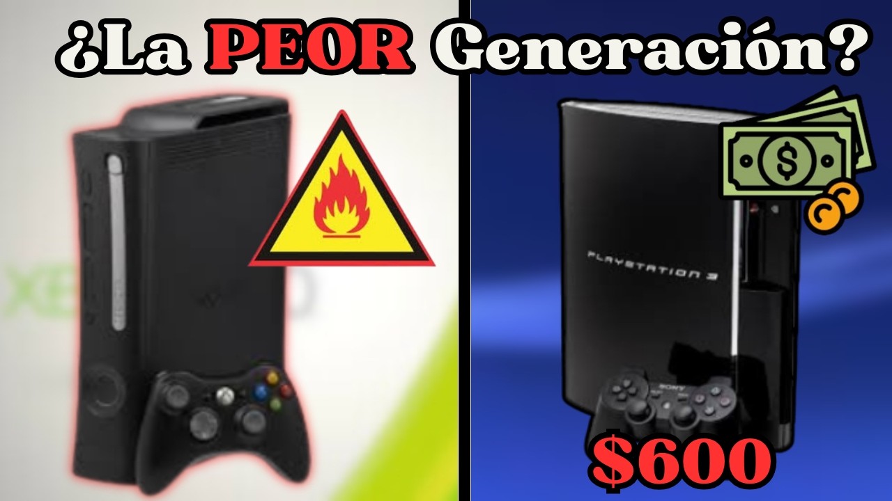 La S&eacute;ptima Generaci&oacute;n de Consolas: La m&aacute;s ca&oacute;tica (PlayStation 3, Xbox 360 y Nintendo Wii)