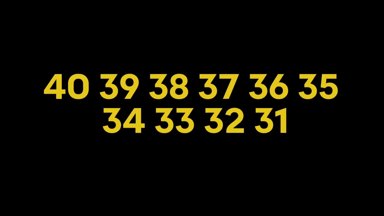 Counting Down By 100 to 1