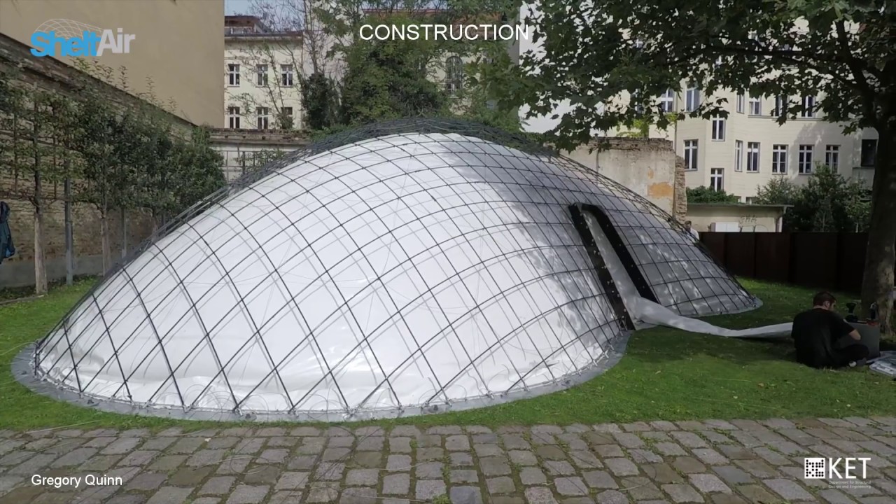 SheltAir - ANCB Pavilion - Design & Build Video