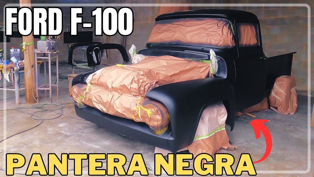 FORD F-100 PANTERA NEGRA| SÓ UM SAPO SECO
