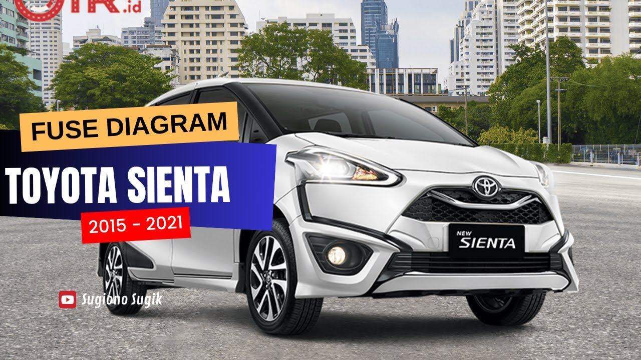 TOYOTA SIENTA GEN 2 FUSE DIAGRAM || 2015-2021