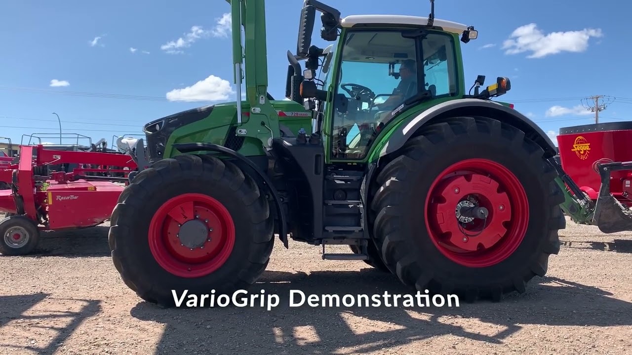 Fendt VarioGrip Demonstration | Automatic Tire Pressure Adjustment | Fendt 728 Gen7